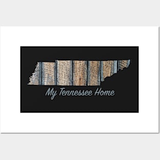 My Tennessee Home - Barn Wood Posters and Art